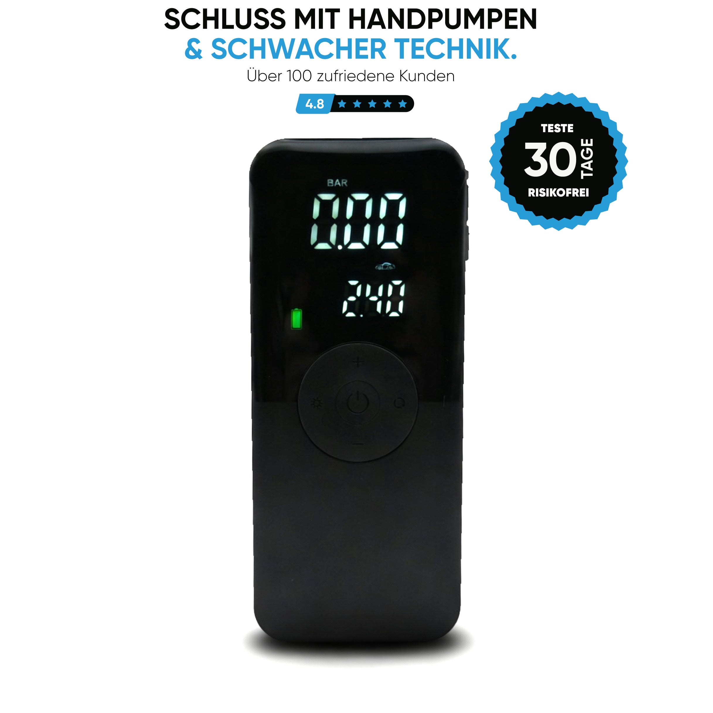 AirPro | Akku Luftpumpe + Powerbank